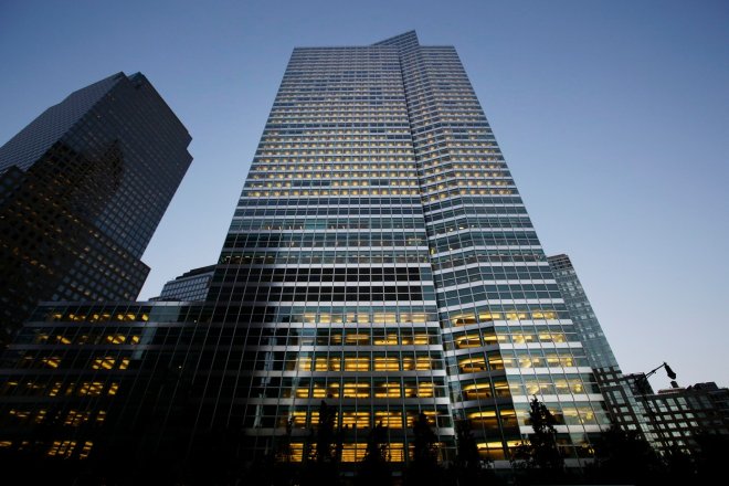 Sídlo banky Goldman Sachs v New Yorku
