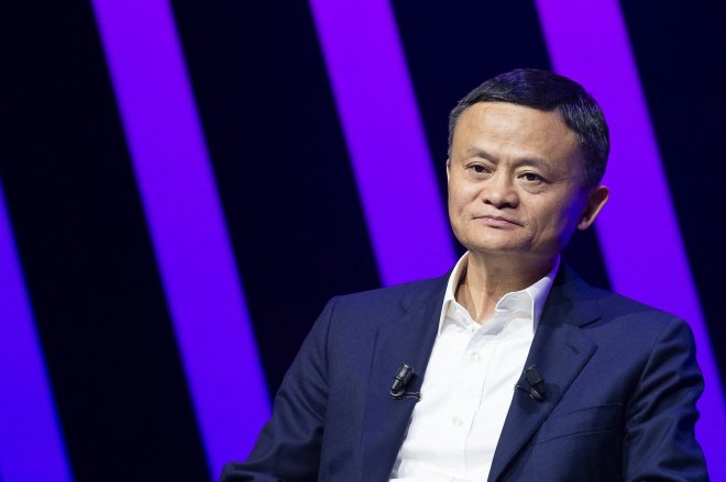 Jack Ma na archivním snímku z roku 2021