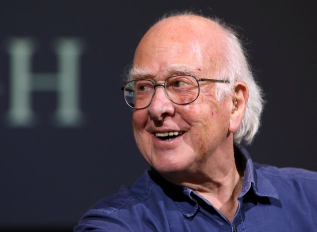 Britský vědec a nositel Nobelovy ceny za fyziku Peter Higgs