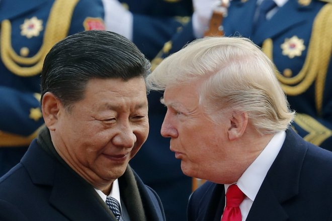 Si Ťin-pching a Donald Trump