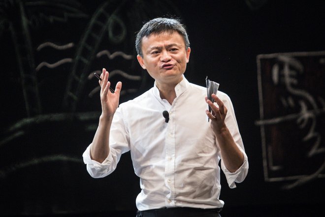 Jack Ma na archivním snímku z roku 2019