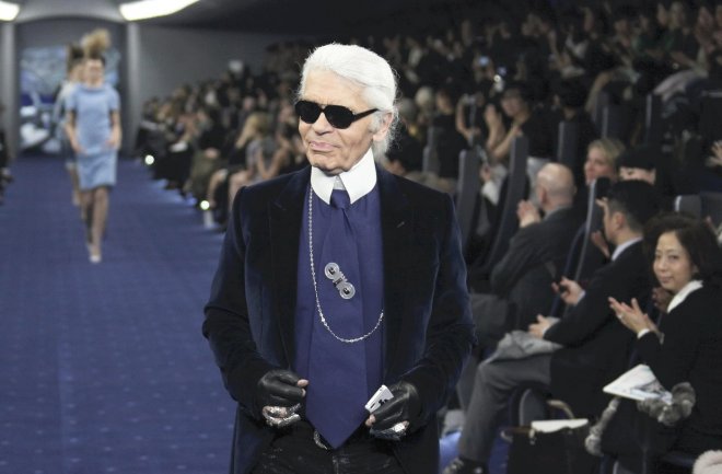 Módní návrhář Karl Lagerfeld