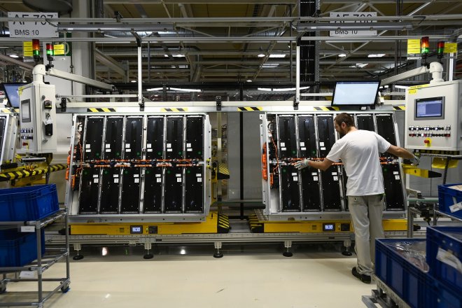 Výroba bateriových systémů ve Škodě Auto