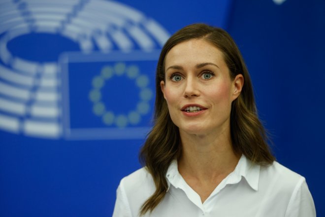 Sanna Marinová, finská premiérka v EP