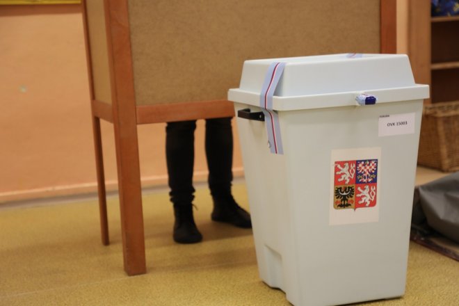 volební místnost, ilustrační foto
