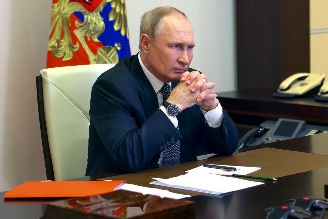 Ruský prezident Vladimir Putin (na snímku z 19. října 2022)