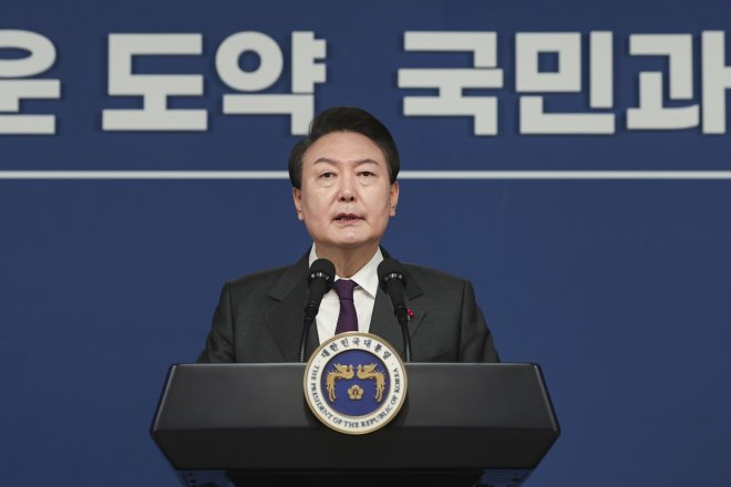 Jihokorejský prezident Jun Sok-jol