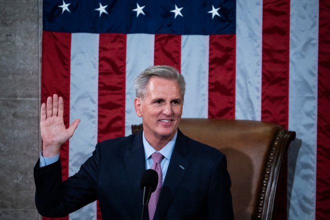 Kevin McCarthy byl zvolen novým předsedou americké Sněmovny reprezentantů