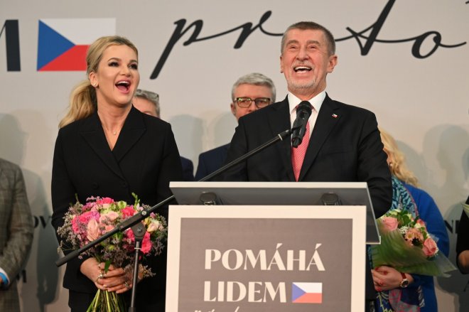 Andrej Babiš a Monika Babišová