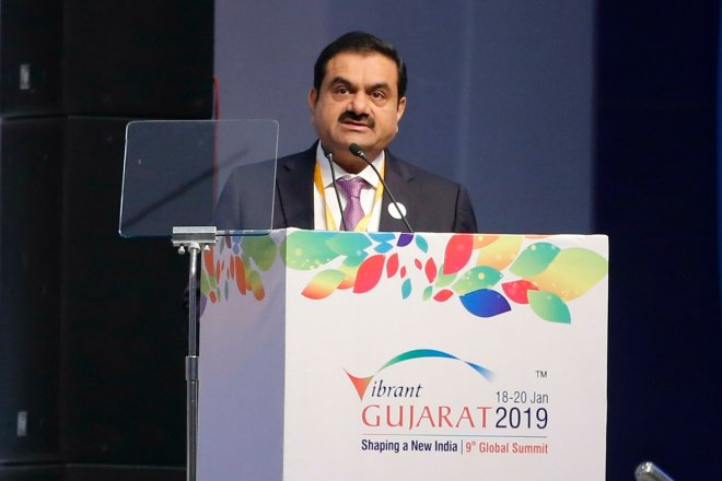 Miliardář Gautam Adani.