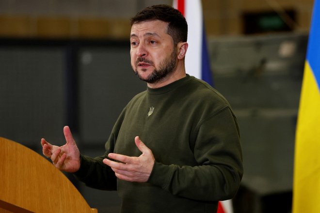 Ukrajinský prezident Zelenskyj čínský mírový plán nezatracuje.