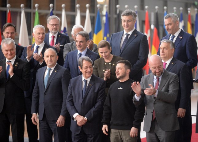 Svoboda Evropy je nepředstavitelná bez svobodné Ukrajiny, řekl Zelenskyj v Bruselu, kam přijel prosit o zbraně