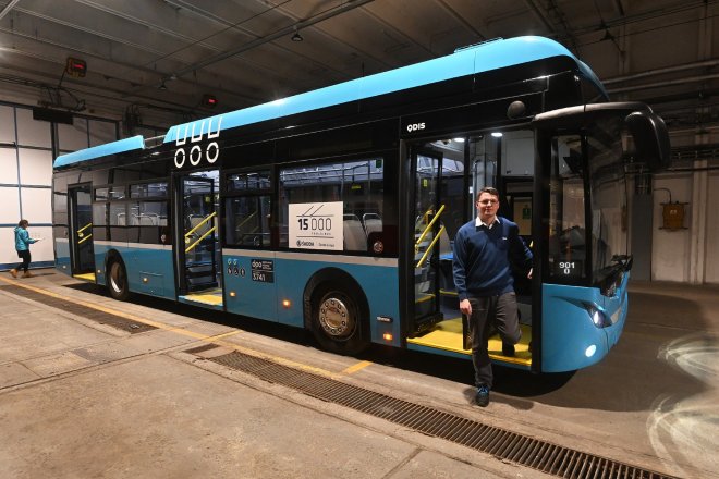 trolejbus od Škoda Group