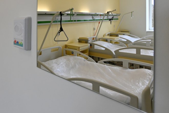 Nemocniční pokoj, ilustrační foto