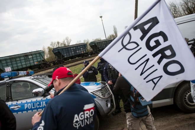 Protesty polských zemědělců