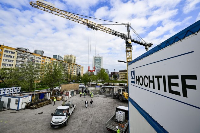 Hochtief v Praze staví třeba i linku metra D