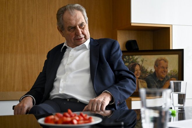 Bývalý český prezident Miloš Zeman