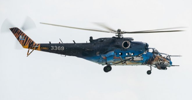 Po 45 letech končí armáda s používáním vrtulníků sovětské provenience Mi-24/35 Praha 6. června (ČTK) - Po 45 letech končí česká armáda s používáním vrtulníků sovětské provenience Mi-24/35.