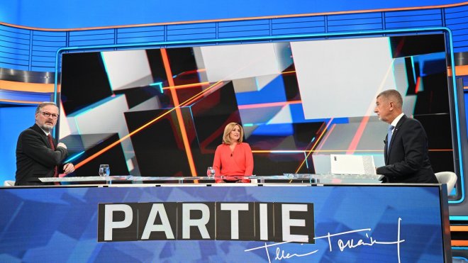 Diskusní pořad Partie Terezie Tománkové