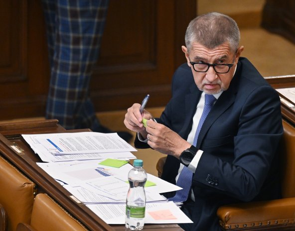 Andrej Babiš, předseda hnutí ANO