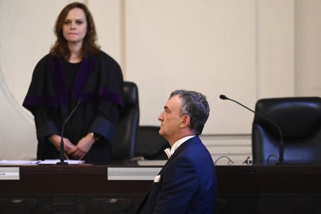 Antonio (Antonín) Koláček, manažer MUS, u soudu v roce 2023