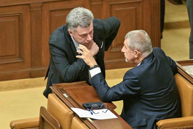 Pavel Blažek a Andrej Babiš