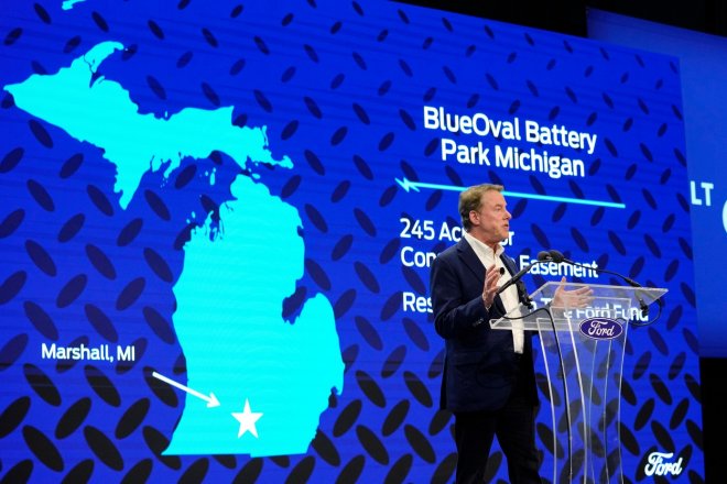 Ford pozastavil plán na závod, kde měl vyrábět baterie s čínskou technologií