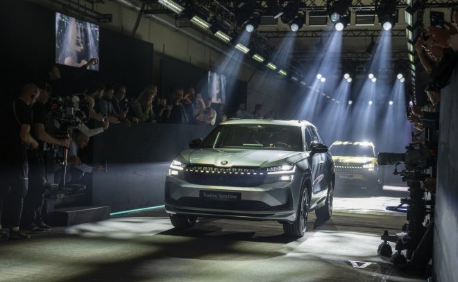 Druhá generace automobilu Škoda Kodiaq Sportline