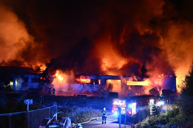 Požár v závodě Juty v Turnově způsobil škodu 160 milionů