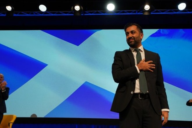 Skotský premiér Humza Yousaf