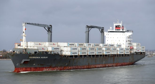 Přepravní loď společnosti Moller-Maersk - ilustrační foto