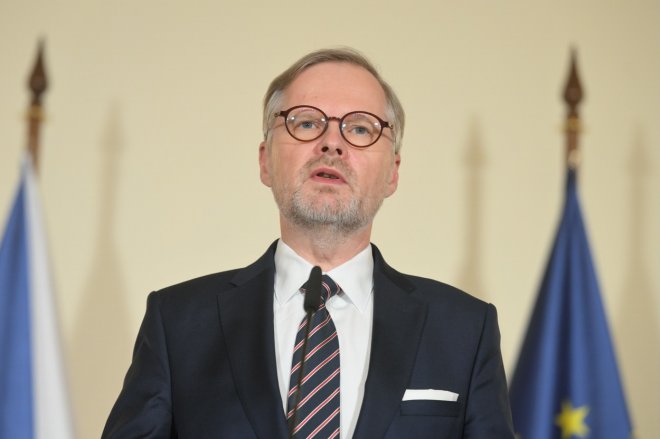 Premiér Petr Fiala