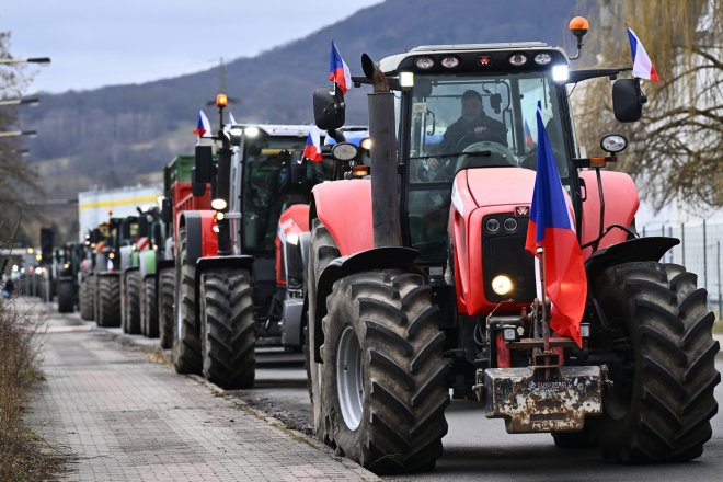 Farmářský double. V pondělí traktory v Praze, ve čtvrtek na hranicích