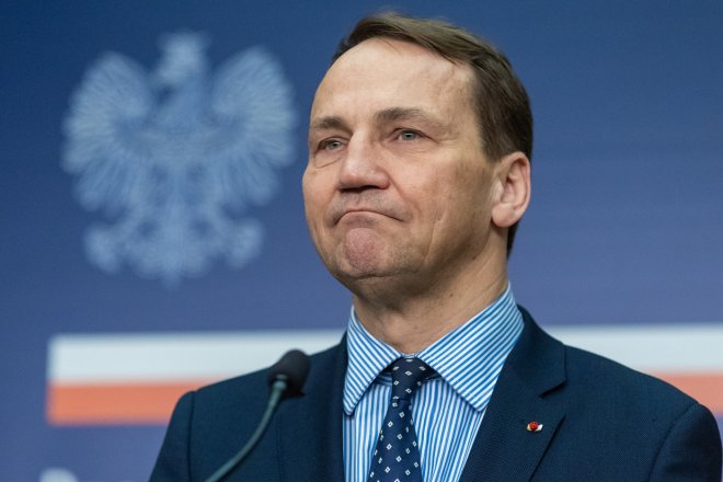 Polský ministr zahraničí Radoslaw Sikorski