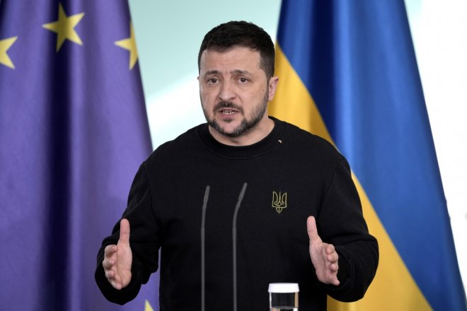 Ukrajinský prezident Volodymyr Zelenskyj