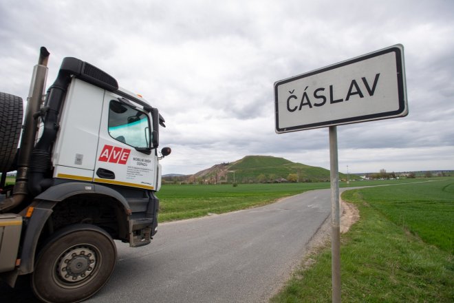 Skládka společnosti AVE CZ