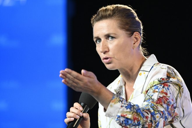Dánská premiérka Mette Frederiksenová