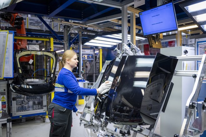 Výroba pátých dveří pro vůz Volkswagen ID.Buzz s elektrickým pohonem tvoří zatím jen zhruba deset procent produkce libereckého výrobce autodílů Magna Exteriors