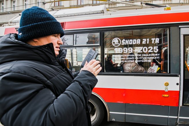Trolejbus z plzeňské Škody