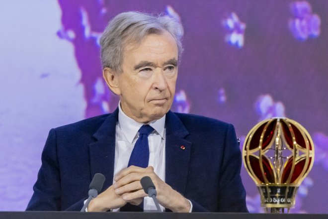Šéf společnosti LVMH Bernard Arnault