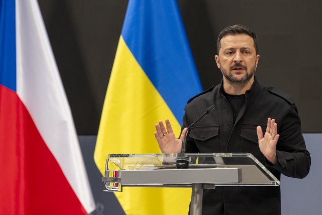Ukrajinský prezident Volodymyr Zelenskyj
