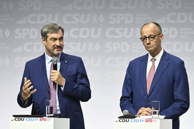 Friedrich Merz a Markus Söder