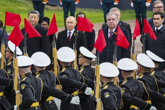 Putin v den 80. výročí Dne vítězství: Celé Rusko podporuje ofenzivu na Ukrajině