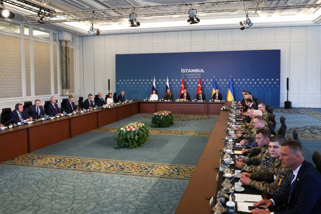 Jednání Ruska a Ukrajiny v Istanbulu