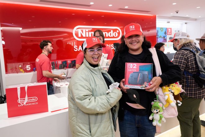 Šťastní majitelé nové konzole Switch 2