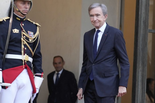 Zakladatel a CEO LVMH Bernard Arnault