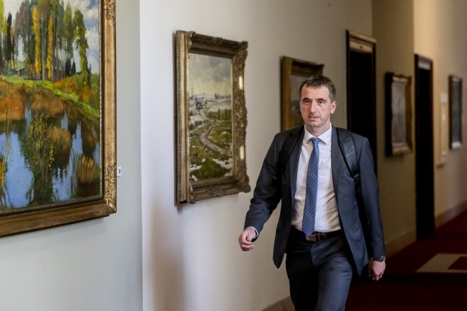 Ministr průmyslu a obchodu Lukáš Vlček (STAN)