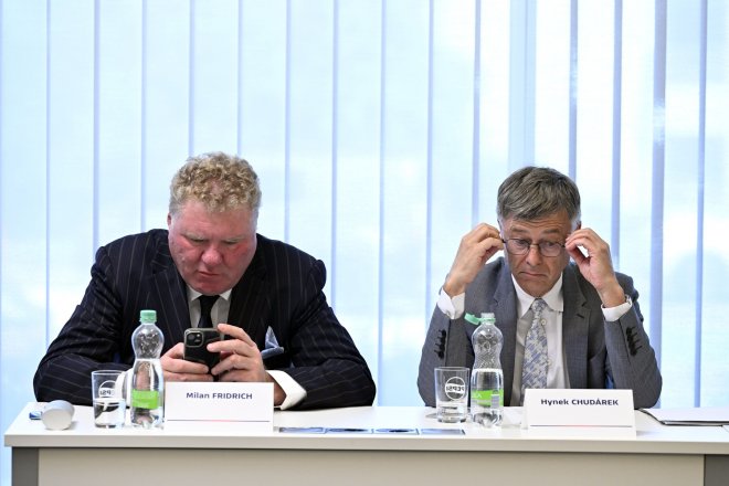 Milan Fridrich a Hynek Chudárek