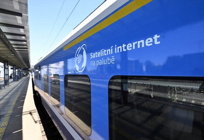 Češi mají ve vlacích nejrychlejší připojení v rámci EU