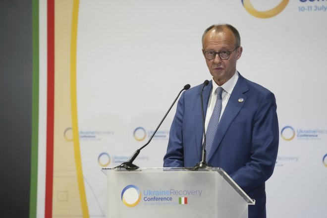 Německý kancléř Friedrich Merz